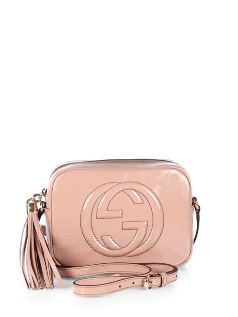 blush gucci soho disco bag